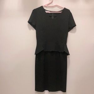 Black dress office attire
